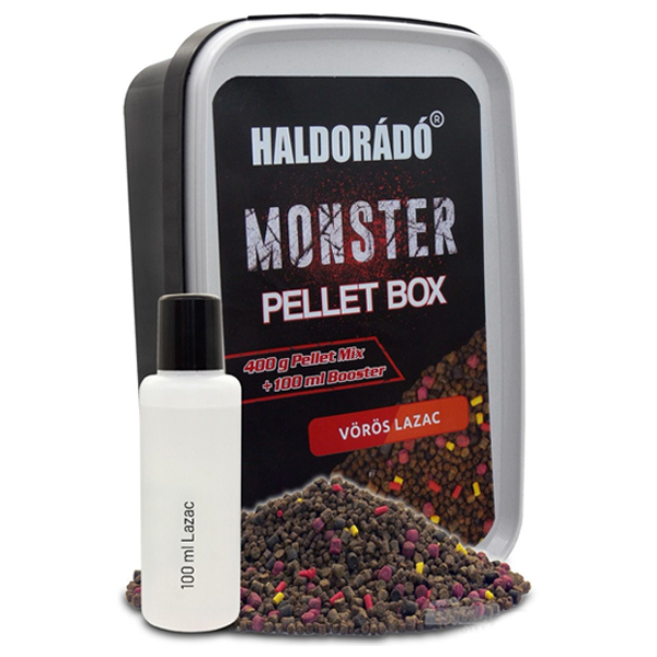 Haldorádó Monster Pellet Box - Červený Losos