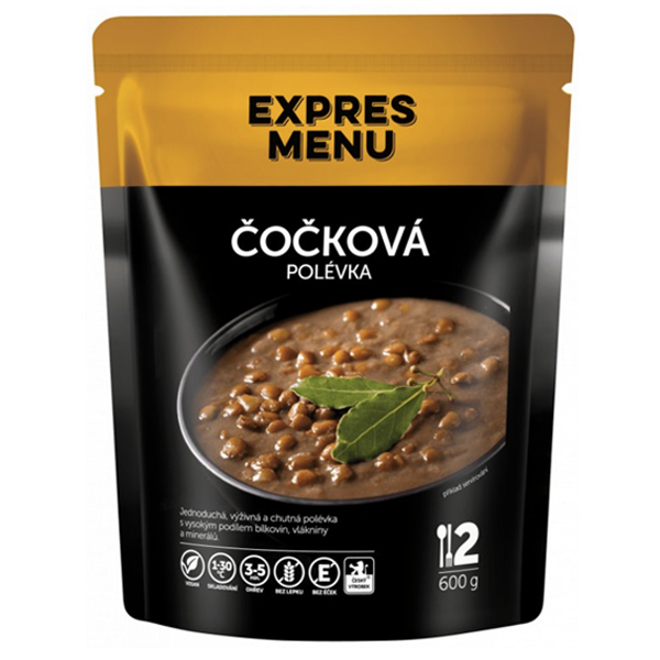 Expres Menu Šošovicová polievka - 2 porcie
