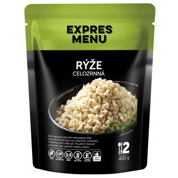Expres Menu Celozrnná ryža - 2 porcie