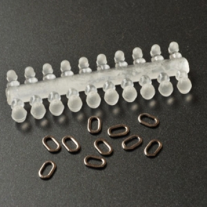Stopery a ovály Carp R Us Swivel Rig Bead Ring Kit