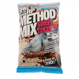 Krmivo Bait-tech Big Carp Sweet Coconut Method Mix 2kg