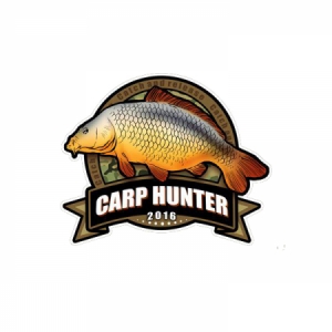 Nálepka na auto - Carp Hunter