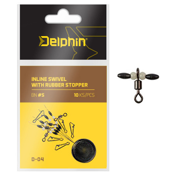 Systém - obratlík so zarážkami Delphin Inline Swivel D-04