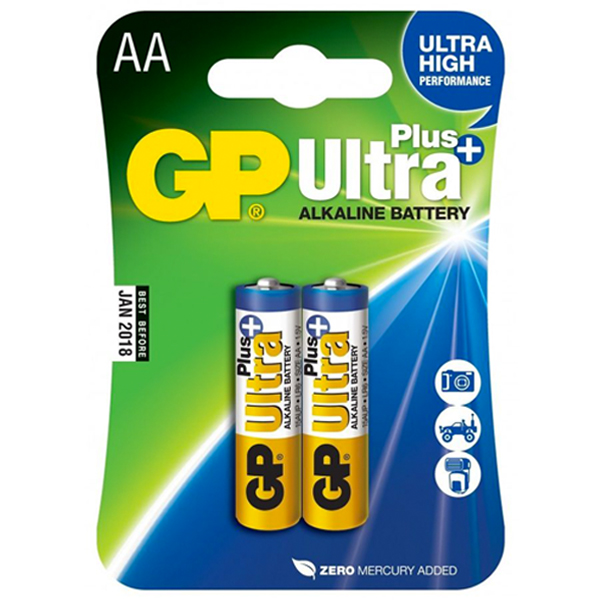 Batéria AA tužková GP Ultra Plus 1,5V - ultra alkalická 