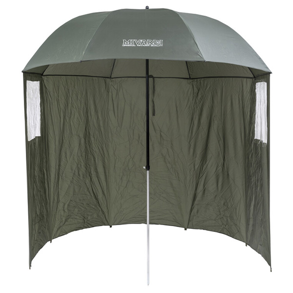 Dáždnik s bočnicou Mivardi Umbrella Easy Nylon Green 2,2m