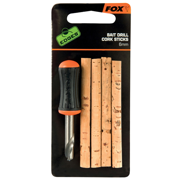 Vrták Fox Edges Bait Drill and Cork Sticks 6mm
