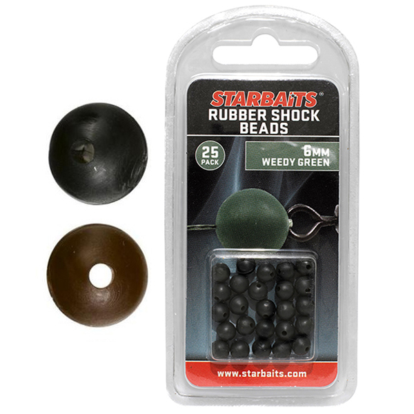 Nárazové guličky Starbaits Rubber Shock Beads