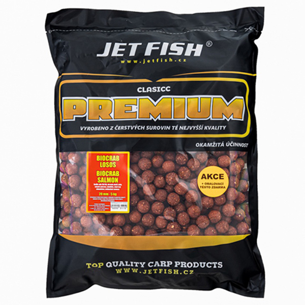 Boilies Jet Fish Premium Clasicc 20mm - 5kg