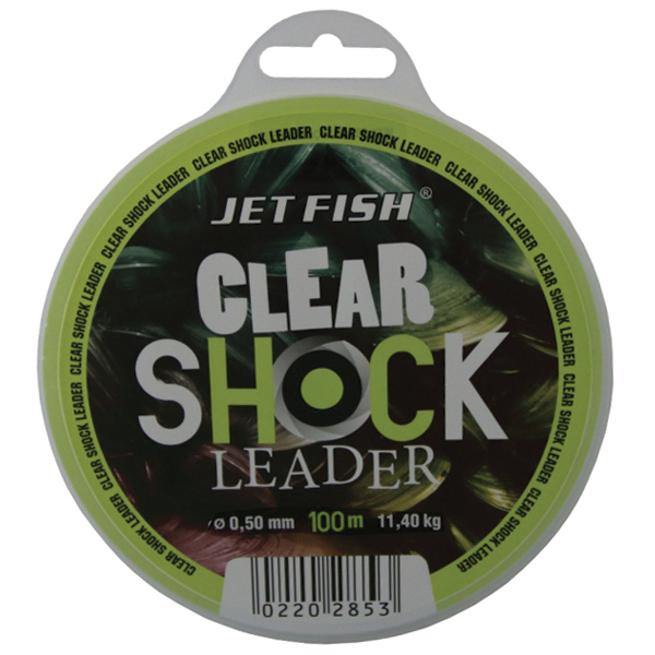 Vlasec Jet Fish Clear Shock Leader 100m