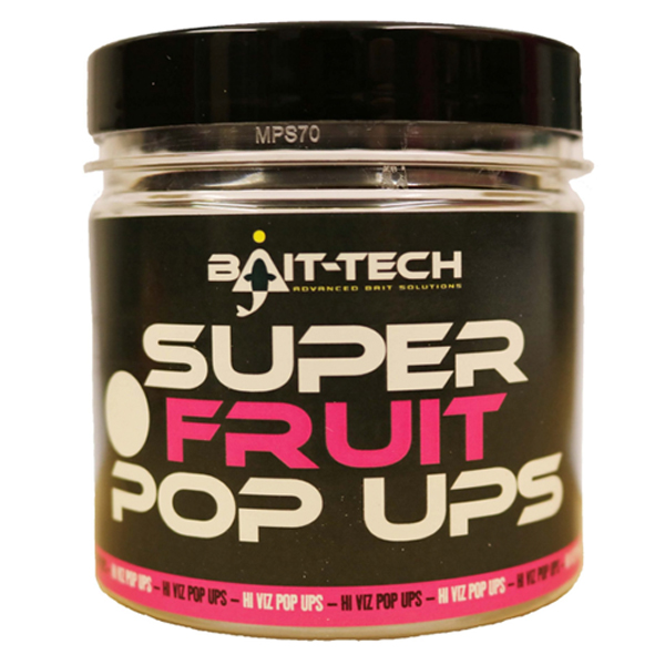Plávajúce boilies Bait-tech Hi Viz Super Fruit Pop Up
