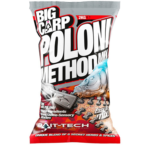 Krmivo Bait-tech Big Carp Method Mix Poloni 2kg