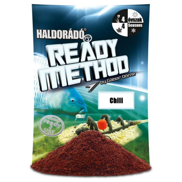 Vlhčené hotové krmivo Haldorádó Ready Method Chili