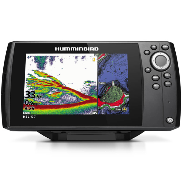 Sonar Humminbird Helix 7X Chirp GPS G3N + karta Autochart Z Line