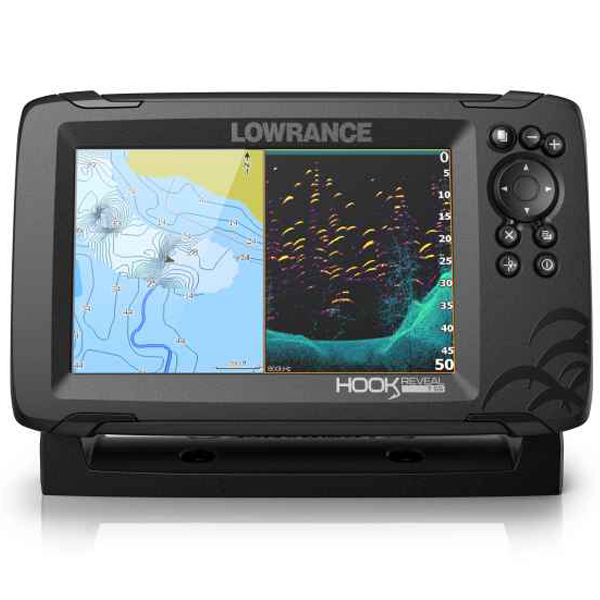 Sonar Lowrance Hook Reveal 7 83/200 HDI ROW