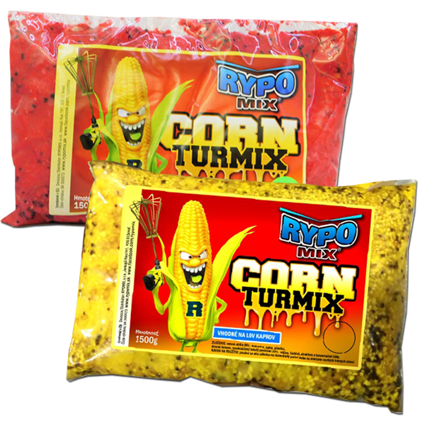Drvený dipovaný partikel Rypo Mix Corn Turmix 1,5kg