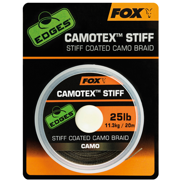 Šnúrka Fox Edges Camotex Stiff Coated Camo Braid