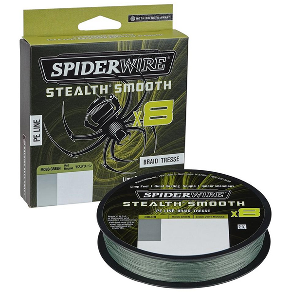 Šnúra SpiderWire Stealth Smooth 8 Moss Green 150m