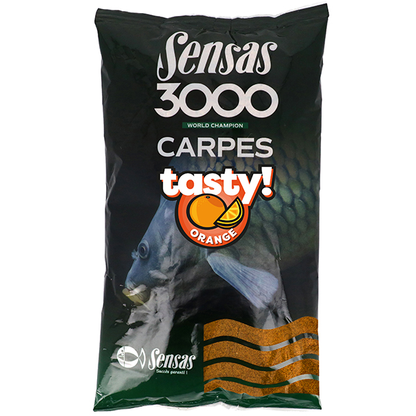 Krmivo Sensas 3000 Carpes Tasty Orange - kapor/pomaranč
