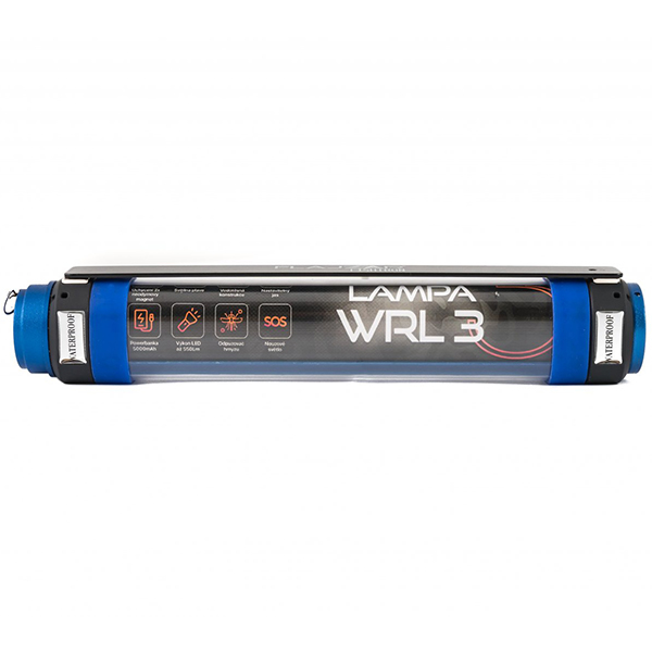 Lampa RGB LED Flajzar WRL3 s prijímačom a powerbankou