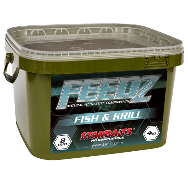 Pelety Starbaits Feedz Fish & Krill Mix 2kg - ryba a krill