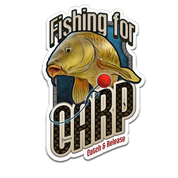 Nálepka na auto - Fishing For Carp