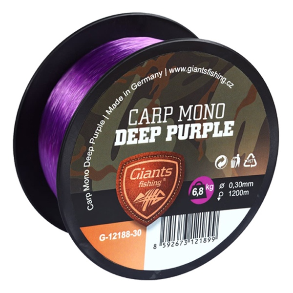 Vlasec Giants Fishing Carp Mono Deep Purple 1200m