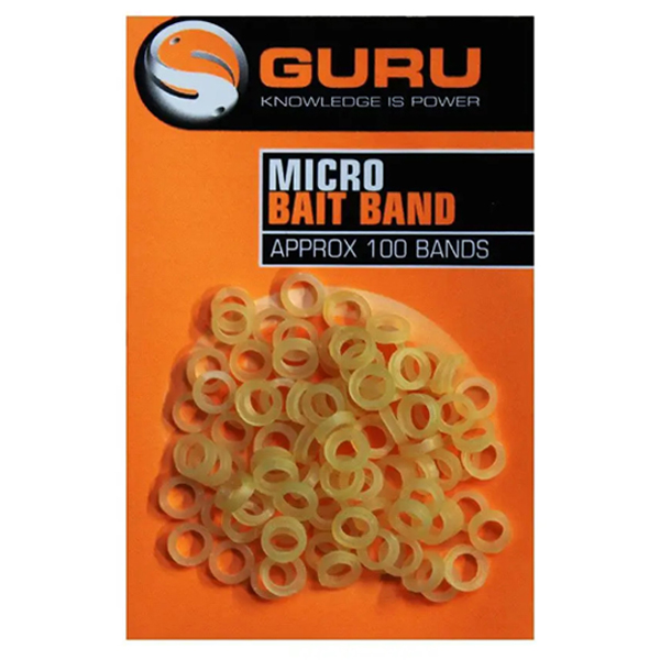 Gumičky na nástrahy Guru Micro Bait Bands 100ks