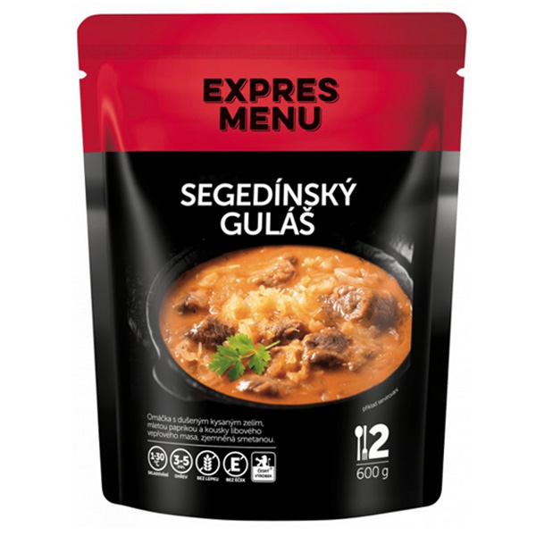 Expres Menu Segedínsky guláš - 2 porcie