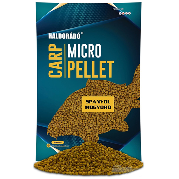 Pelety Haldorádó Carp Micro Pellet - španielsky orech