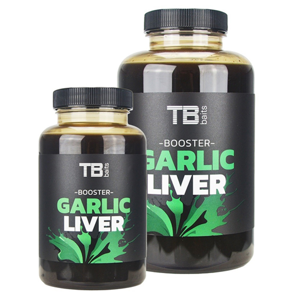 Booster TB Baits Garlic Liver - cesnak pečeň