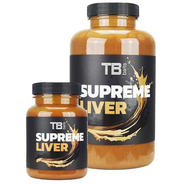 Tekutá potrava TB Baits Supreme Liver - pečeň