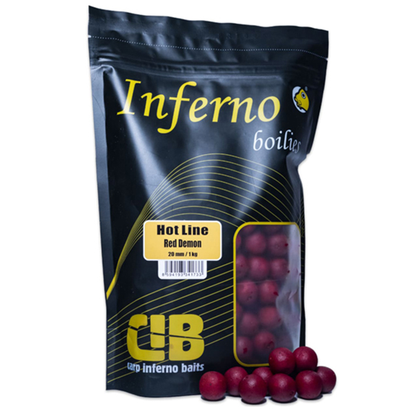 Boilies Carp Inferno Hot Line Red Demon