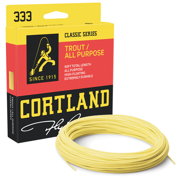 Muškárska šnúra Cortland 333 Classic Trout All Purpose