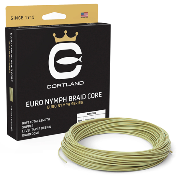 Muškárska šnúra Cortland Euro Nymph Braid Core 0,22