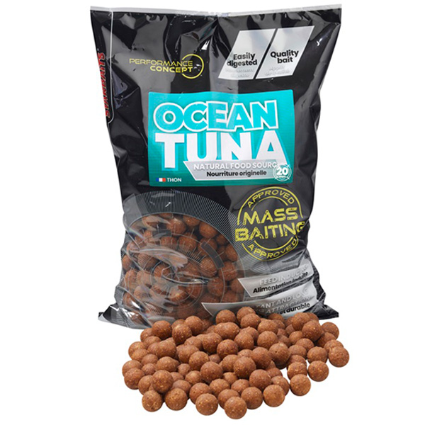 Starbaits Ocean Tuna Mass Baiting 3kg - boilies pre masívne kŕmenie