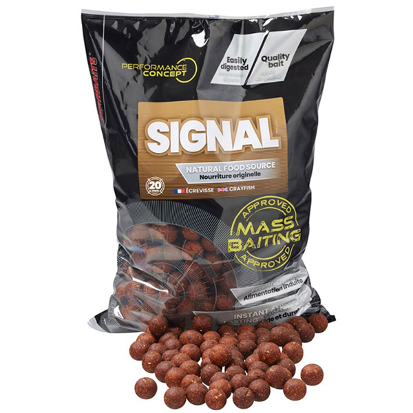 Starbaits Signal Mass Baiting 3kg - boilies pre masívne kŕmenie