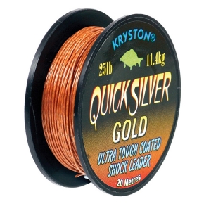 Šnúrka Kryston QuickSilver Gold 20m