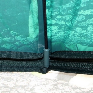 Dáždnik PVC s bočnicou Delphin 2,5m