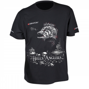 Tričko Dragon Hells Anglers - ostriež