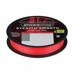 Šnúra SpiderWire Stealth Smooth 8 Red 150m