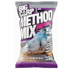 Krmivo Bait-tech Big Carp Method Mix ADF Fishmeal 2kg