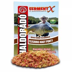 Vlhčené hotové kvasené krmivo Haldorádó FermentX - veľký kapor