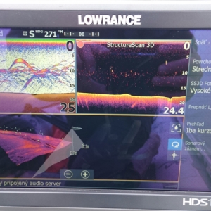 Dotykový sonar Lowrance HDS 9 Carbon Chirp/DSI/GPS + 3D sonda