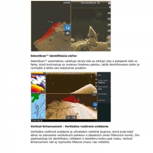 Priestorová 3D sonda Lowrance StructureScan 3D Real