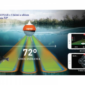 Nahadzovací WiFi sonar Lowrance Fishunter 3D pre smartfón