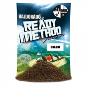 Vlhčené hotové krmivo Haldorádó Ready Method Brauni