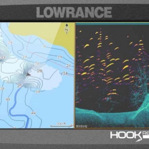 Sonar Lowrance Hook Reveal 5 83/200 HDI ROW