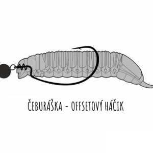 Libra Lures Larva 30 - syr