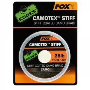 Šnúrka Fox Edges Camotex Stiff Coated Camo Braid