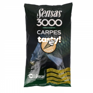 Krmivo Sensas 3000 Carpes Tasty Scopex - kapor/scopex